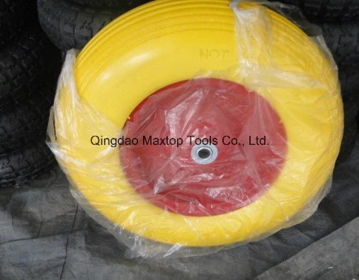 350-7 Air Heavy Duty Trolley Wheel Barrow Rubber Wheels