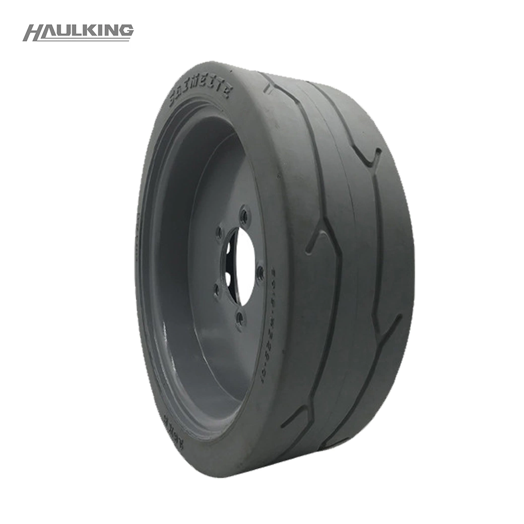 Foam Solid Tire Polyurethane Filled for Curved and Straight Arm Equipment