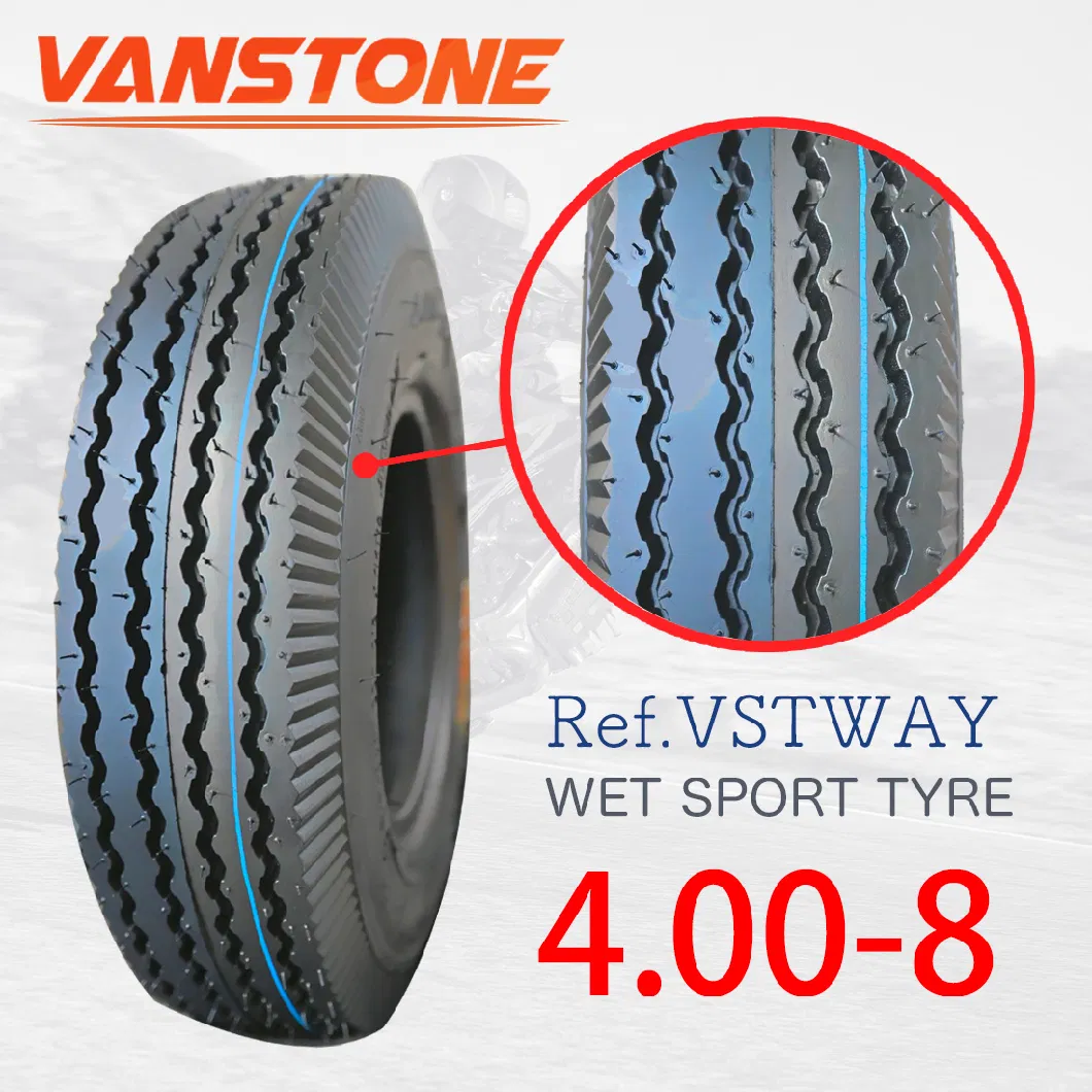 3.4kg Heavy Duty Tuk Tuk and Wheelbarrow Tyres for Trolley 4.00-8