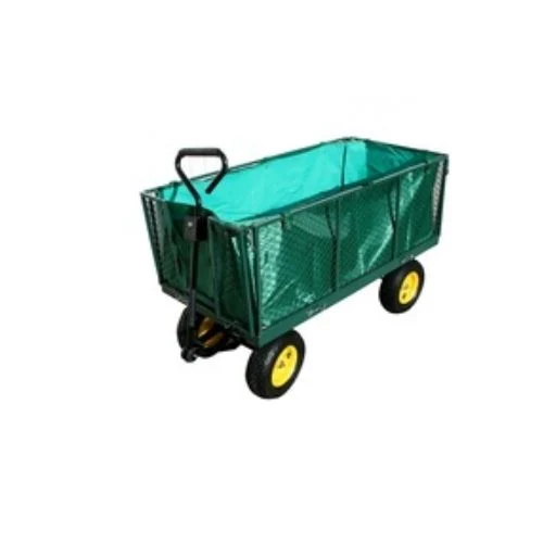 4 Wheel Foldable Platform Trolley Tools Wheelbarrow