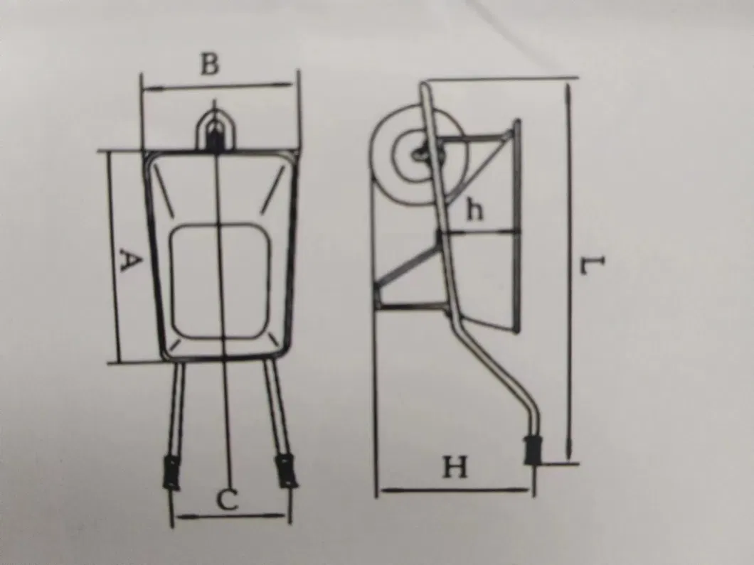 Wb5009 The Cheapest Strong Durable Beauty Wheelbarrow