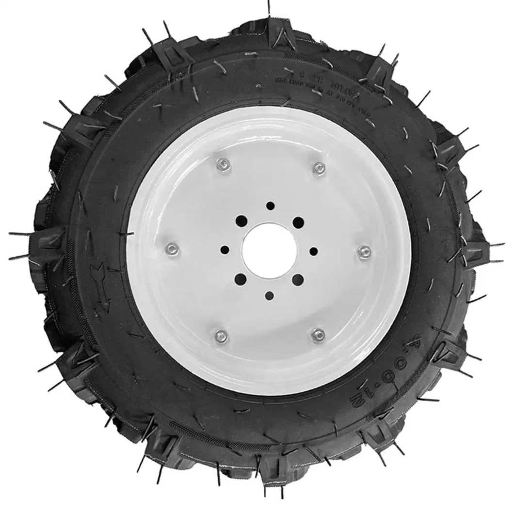 4.00-10 Farm Walking Tractor Wheel Tyre Agricultural Cultivator Tiller Wheel