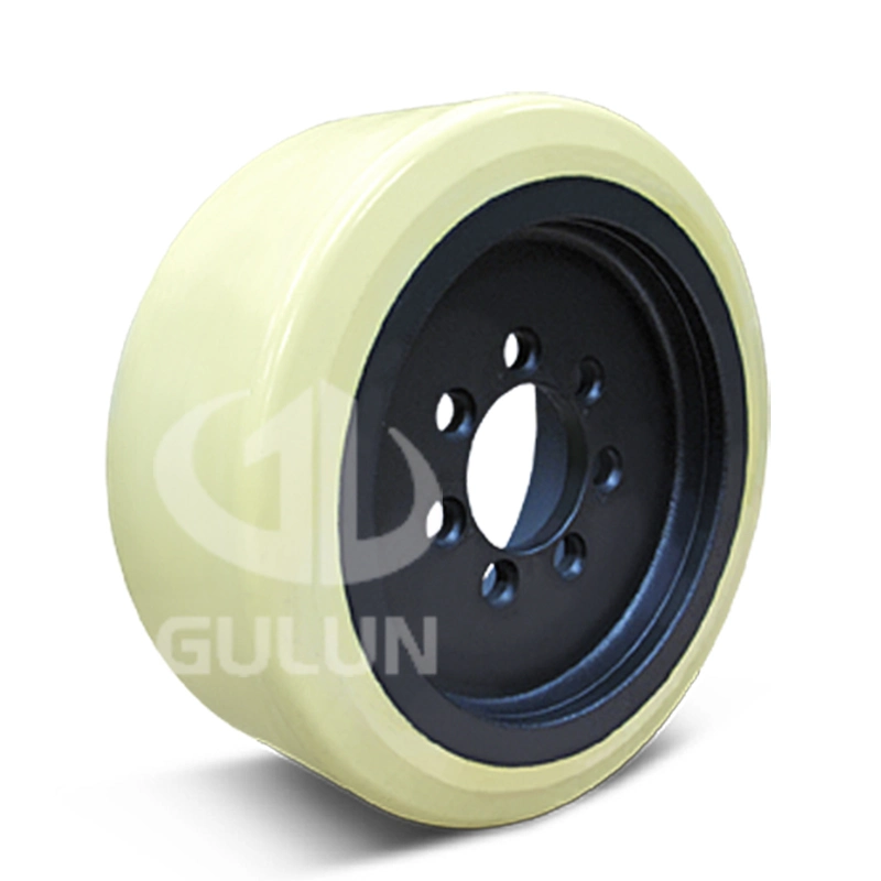 Polyurethane Flat Free &amp; Solid Tire in Industry &amp; Heavy Construction