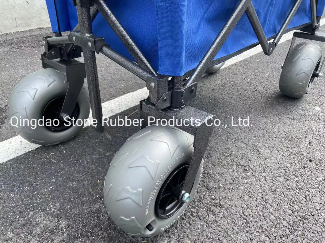 16 Inch Balloon Tires Beach Cart Wheels for Fishing Cart