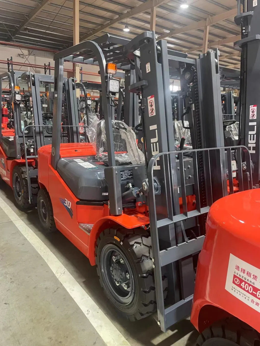 Top Class Quality Heli 3ton 3m Cpcd30 Forklift Diesel Forklift Forklift Truck with Best Aftersales