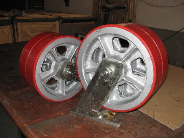 3 Ton 10inch Super Heavy Duty Dual PU Wheel Caster Wheel