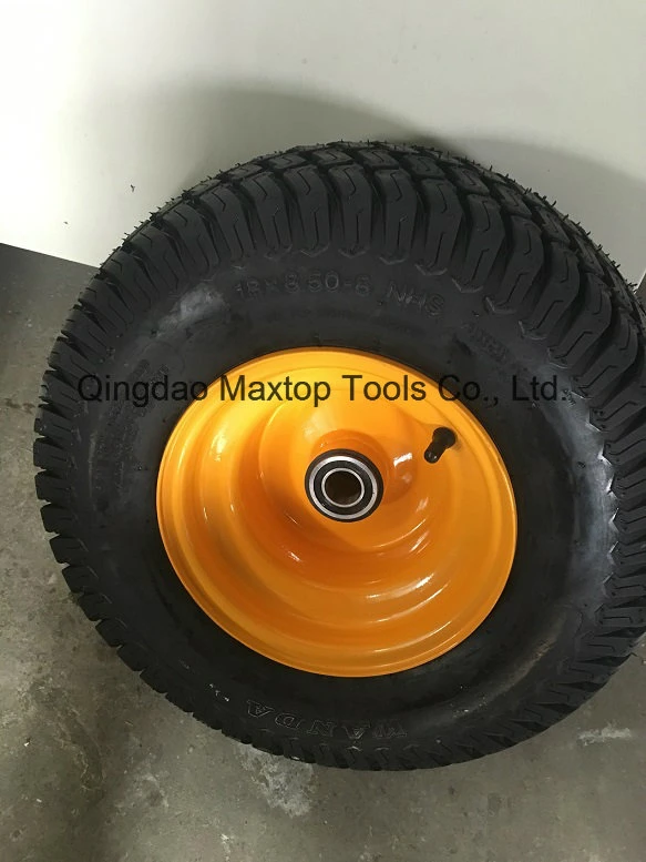 Wheelbarrow Tyre / Pneumatic Wheel Barrow Wheel/ 4.00-8 Rubber Wheel for Greece Market