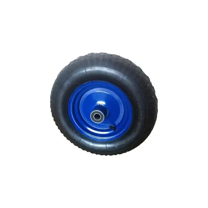 10 Inch3.50-4 Polyurethane Puncture Proof Flat Free Tires Garden Carts Lawn Mower PU Foam Wheels