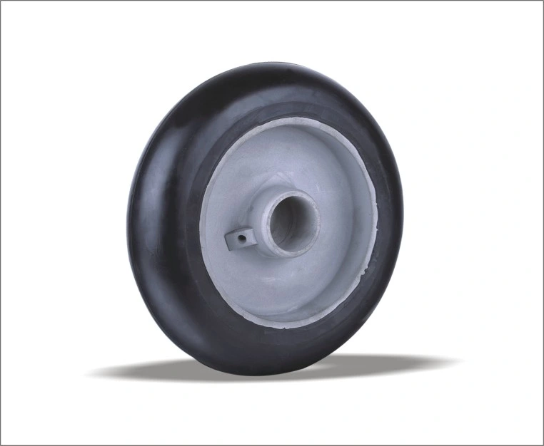 Trustworthy China Supplier Semi Pneumatic Rubber Wheel