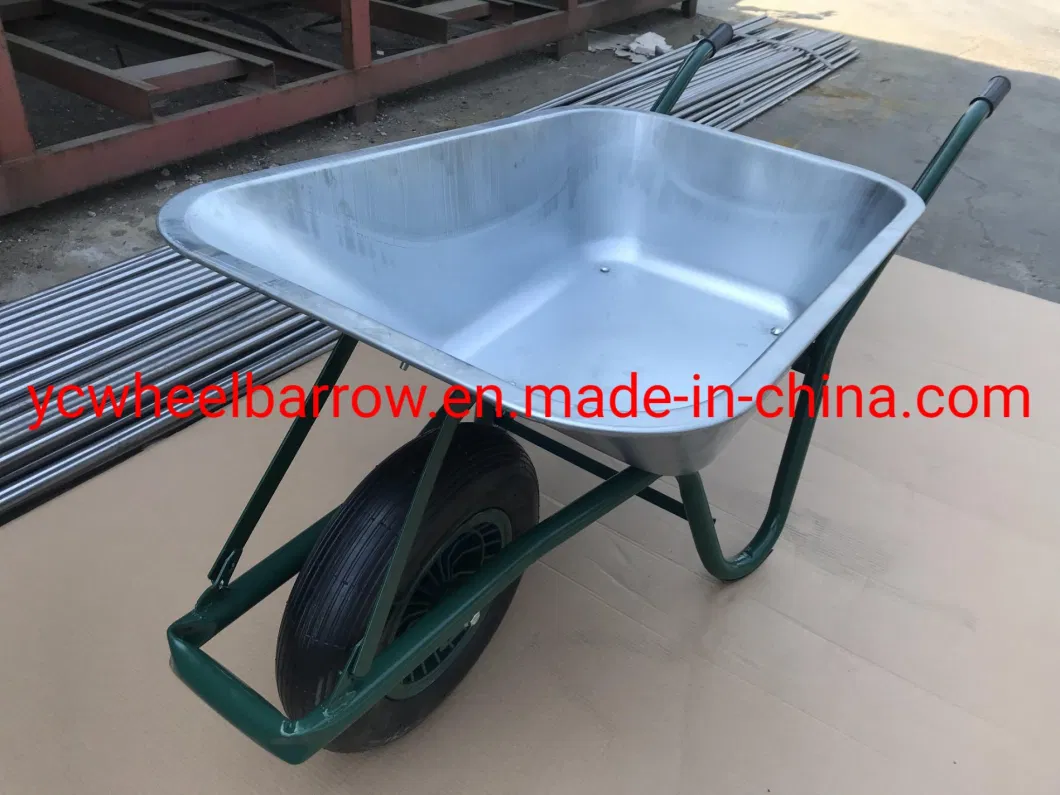 Heavy Duty Kruiwagen Steel Builders Garden Wheelbarrow