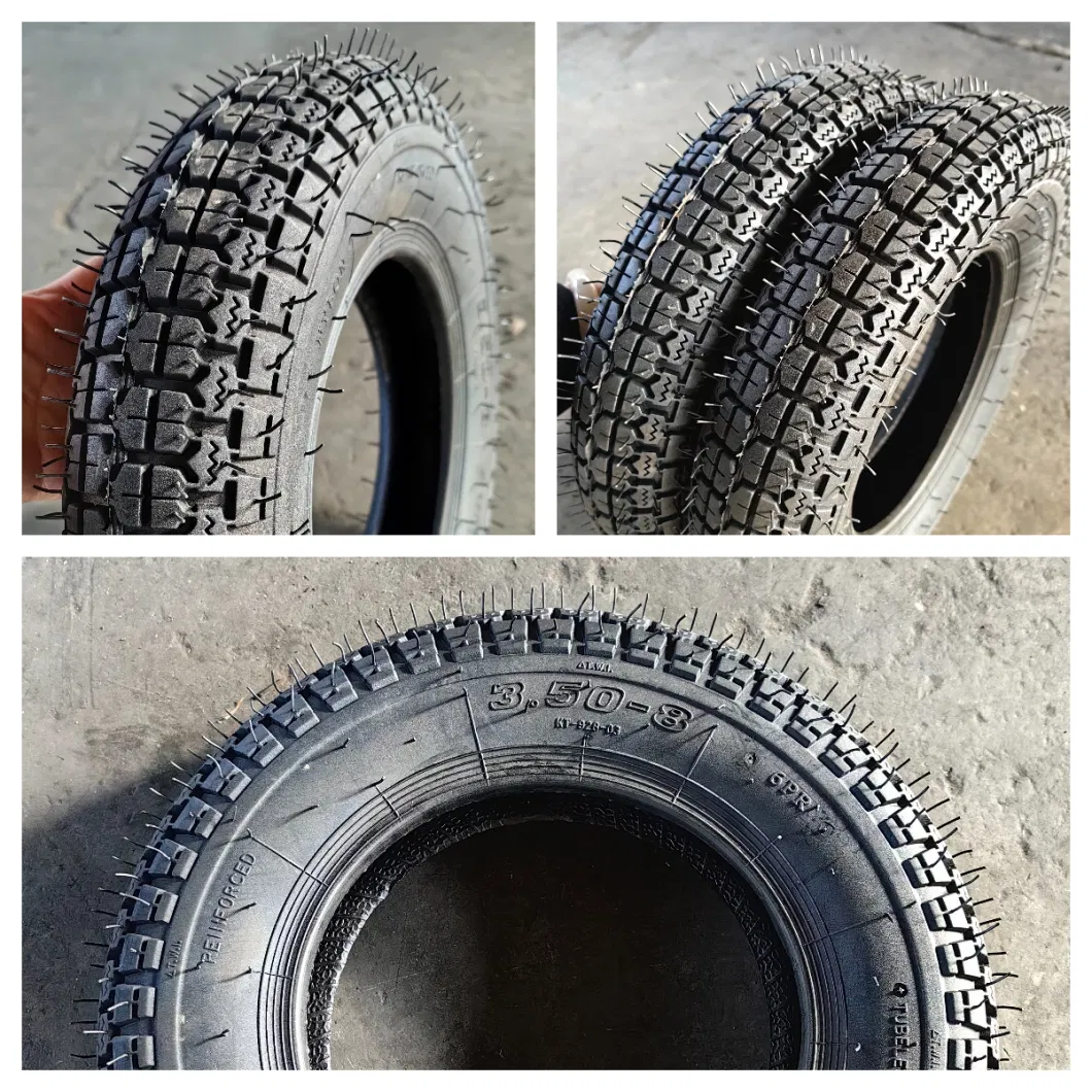 3.50-8 Tubeless Tires for Tractors and Agricultural Vehicles