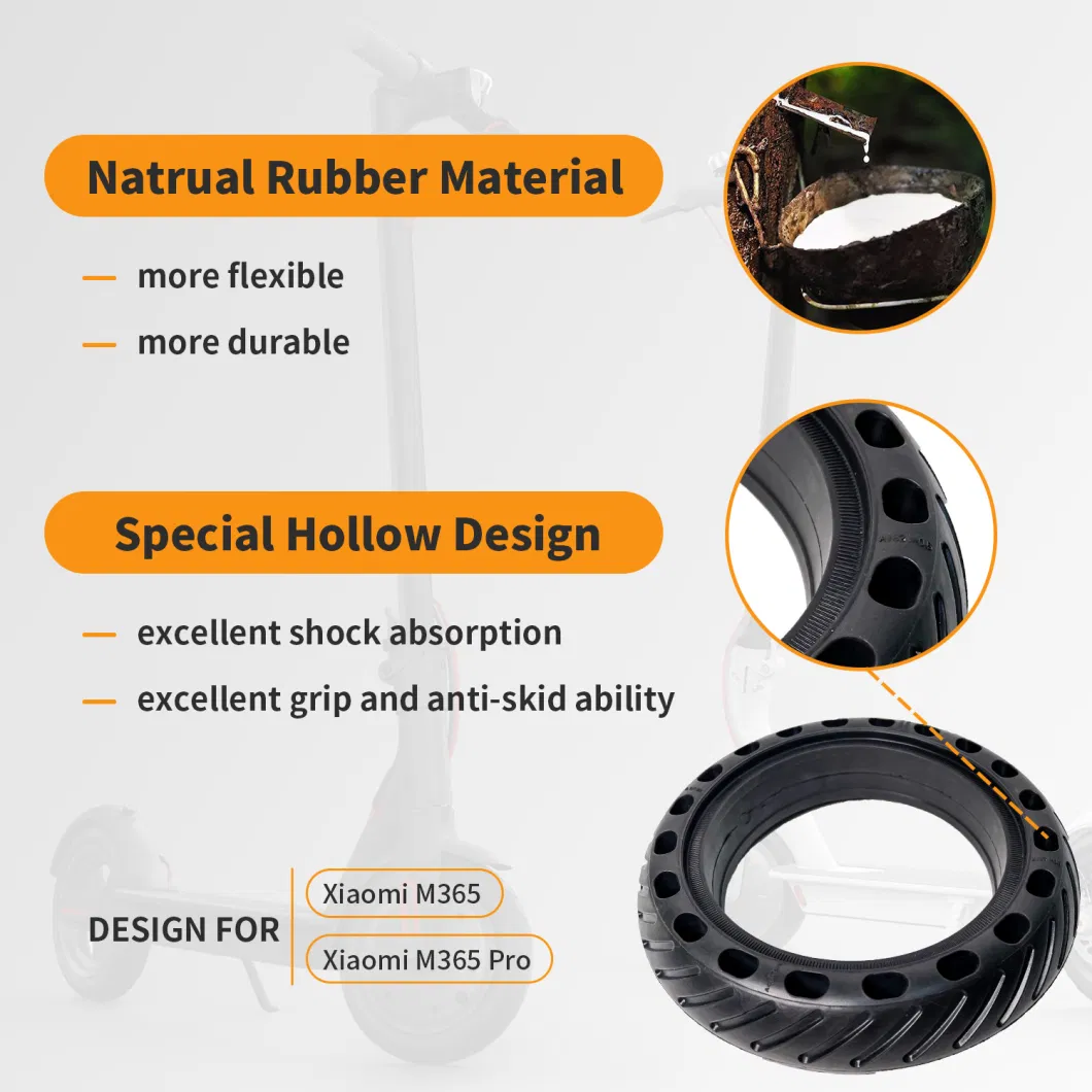 10%off Electric Scooter/Motorcycle Tyres New Flat-Free Rubber Tire for Xiaomi Mijia M365/M365PRO