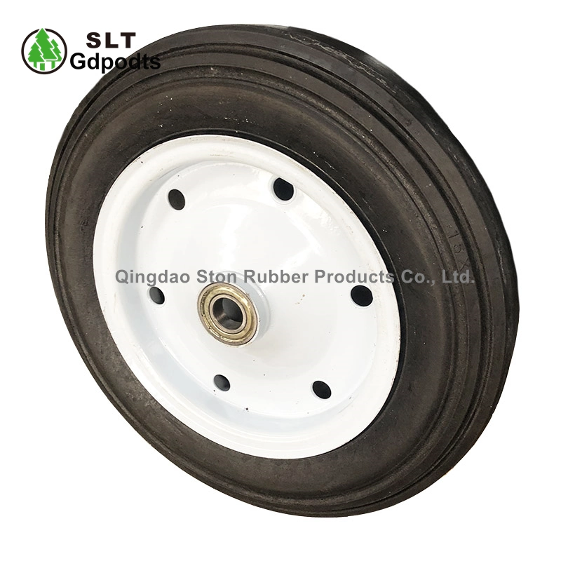 15&quot;X3&quot; Heavy Duty Wheels for Wheel Barrow Solid Rubber