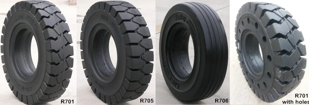 18 Inch Rubber Solid Wheel, Used for Small Forklift, Airport Trailer1 Buyer