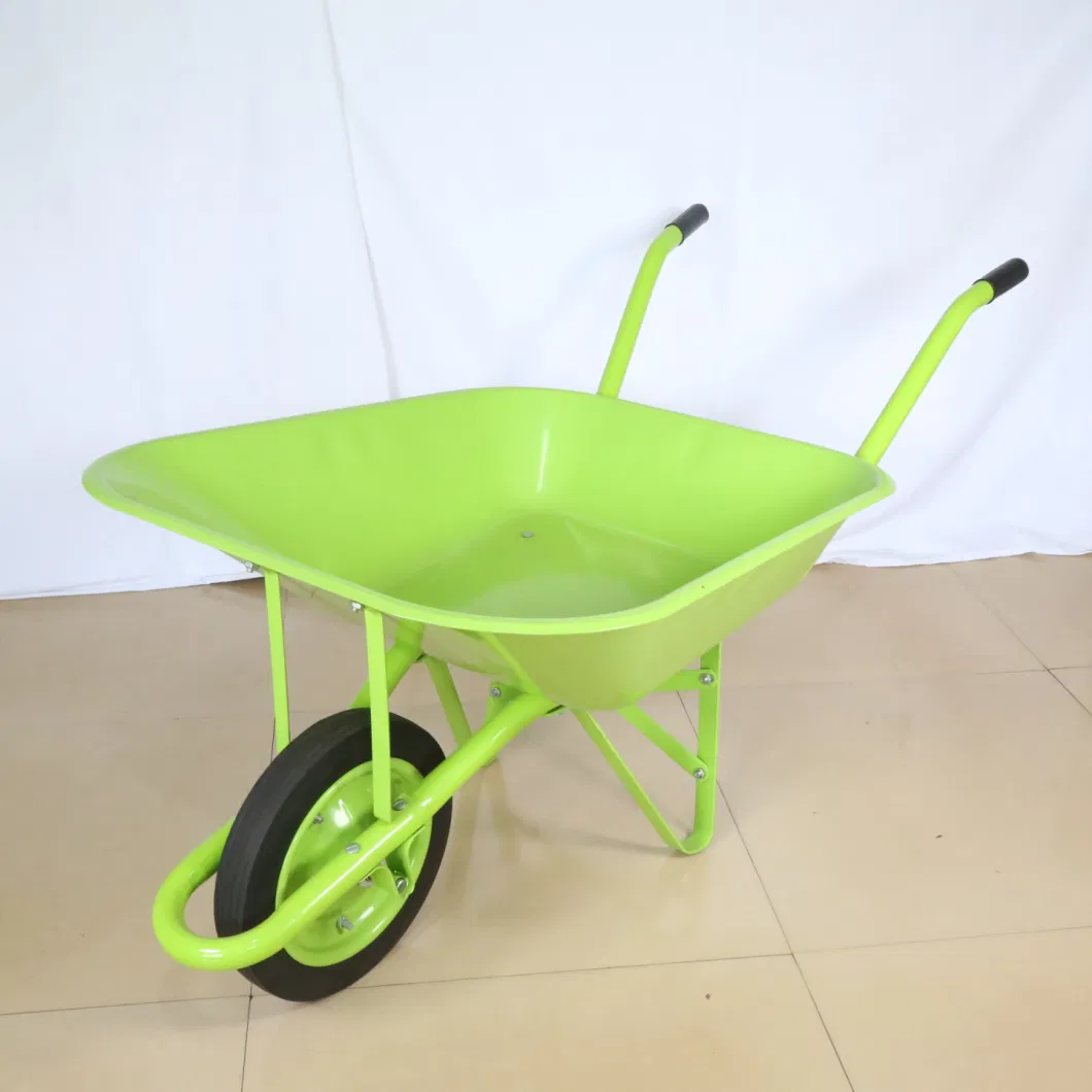 Strong Green Color Pneumatic Wheelbarrow (WB6200)