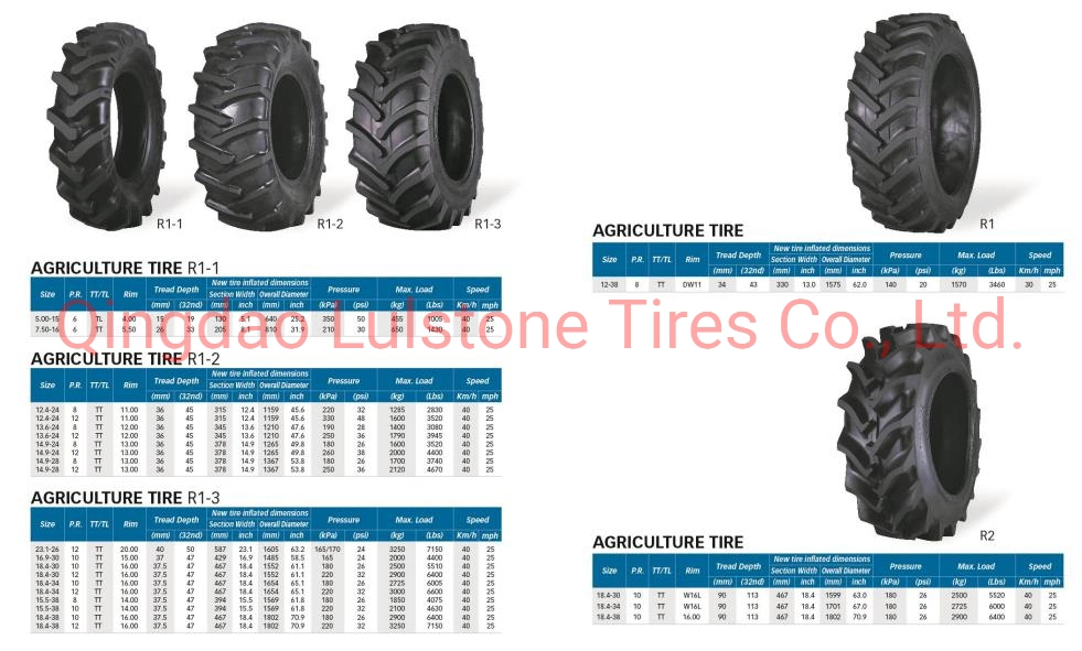 3.50-6 Herringbone Agricultural Tire Power Tiller Tires