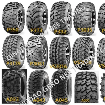  Geronee Brand 12&prime;&prime; 25X8.00r12 At25X8r12 25X10.00r12 At25X10r12 Barro todo fuera de carretera Patrones de terreno de rodadura neumáticos radiales ATV UTV Sport
