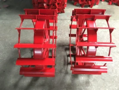  Poca potencia del tractor lanza los arrozales ruedas Ruedas cosechadoras de arroz