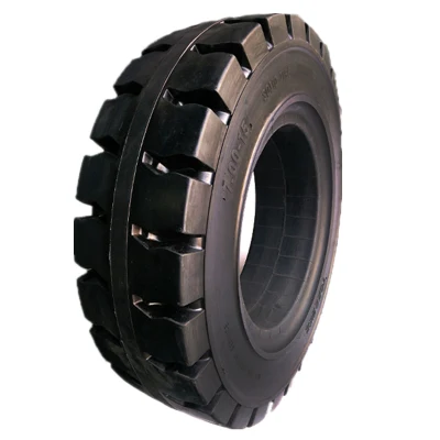 7.00-15 Puncture-Free fuerte capacidad de carga alta de los neumáticos de caucho natural sólido