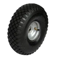 Neumático neumático neumático de caucho inflable 3.50-8 neumático para hileras de ruedas