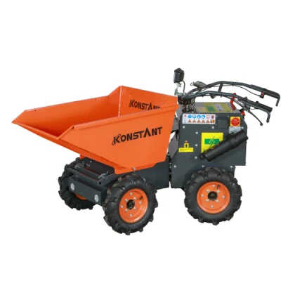  Tip Buggy for Concrete Power Barrow Electric Mini Dumper