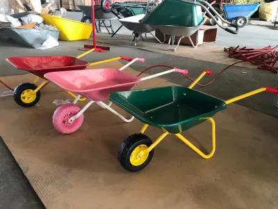  Kids Garden Toy Metal Wheelbarrow Barrow Lowes Wheel Barrow for Children