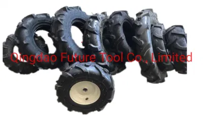 Tractor agrícola Mini-Tiller Neumático macizo con Rim 3.50-4 3.50-5 3.50-6 4.00-7 4.00-8 4.00-10