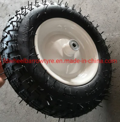  Carretilla Trolley Pequeña Rueda de goma 3.50-8