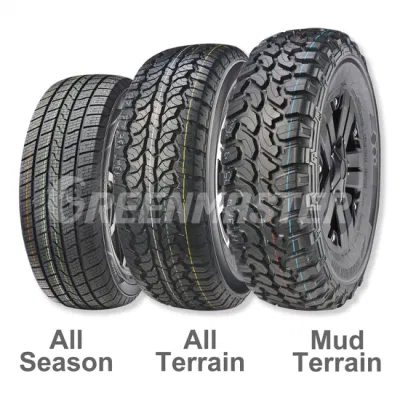  Neumático de pasajero de alta calidad para todas las estaciones, neumático de terreno de autopista Awd H/T 4X4 para todo terreno en SUV, neumático todoterreno 4WD Offroad Mud Terrain Mt Cross Country para camioneta de carga.