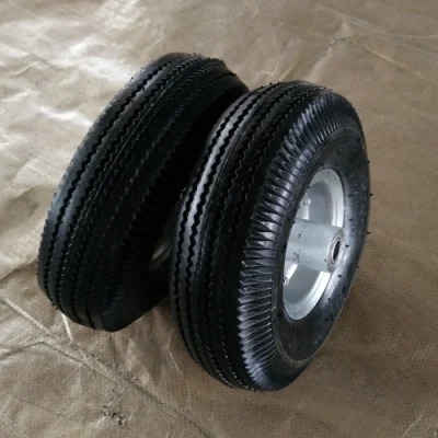 3.50-4 Carretilla carretilla de mano de la rueda de goma de neumáticos