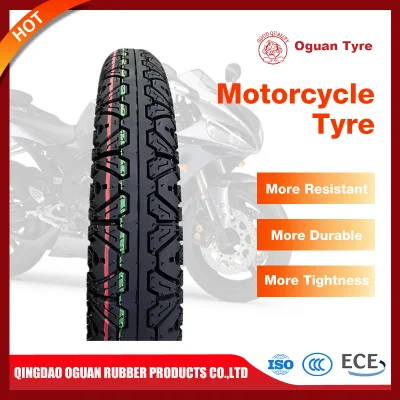  Fábrica de ISO9001 Fabricación de caucho natural Bajaj Mrf Cst patrón Ceat Moto neumáticos tubeless