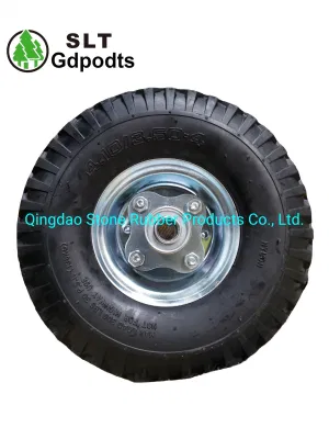 260X85 Rueda de goma neumática para carro de la mano de la rueda de aire