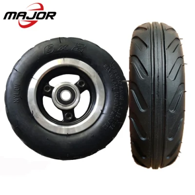  6 pulgadas de la junta de la montaña Terreno/ Polea/Monopatín Scooter eléctricos/Neumáticos Ruedas de Aire de caucho