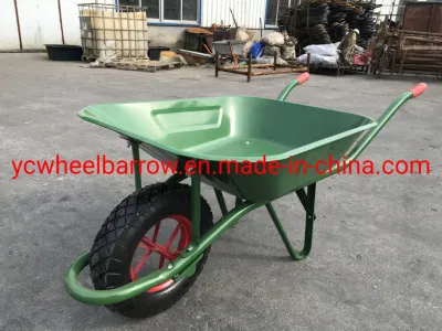  África carretilla BM6400 con uso intensivo de las ruedas de goma Brouette