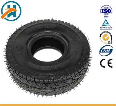  Rueda de caucho neumático para Wheelbarrow 4,10/3.50-4
