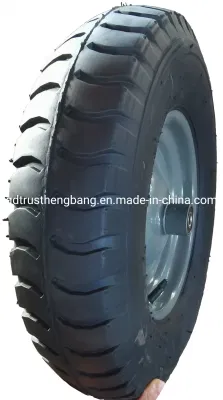  16 pulgadas de 400-8 Carro Neumático de caucho de neumáticos para trabajo pesado vagón de ruedas para carretilla