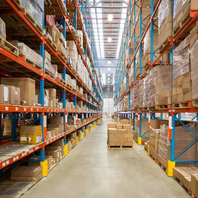  Almacén de sistemas de apilamiento de estanterías de acero para estanterías industriales Estantes de almacenamiento y unidades estante de almacenamiento de neumáticos
