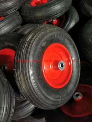  13X4.00-6 cojinete de bolas de aro metálico de rueda de barra de ruedas