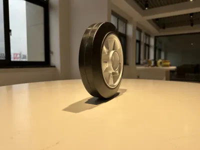  Último estilo de alta calidad al por mayor rueda de caucho inflable