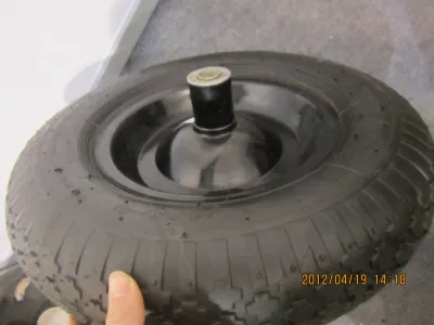  La alta calidad de la rueda de carretilla hecha por el fabricante.