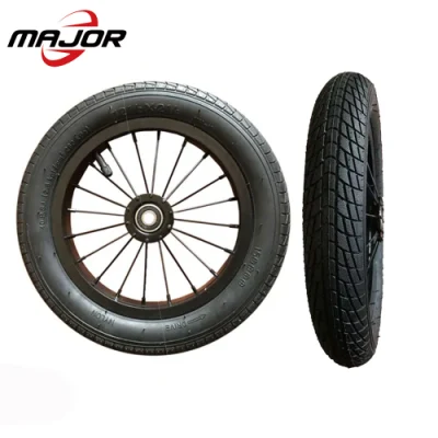  Rueda de bicicleta de niños hinchables de goma universal de la herramienta de la rueda con rueda neumática
