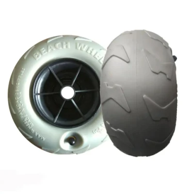  Vehículo de rueda de carro de remolque agrícola de la trilladora de caucho neumático de 9 pulgadas Rueda de piezas y accesorios para neumáticos ATV