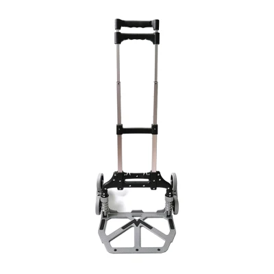  Medium Heavy Duty de seis ruedas de aluminio de 70kg subir escaleras plegables carritos de mano