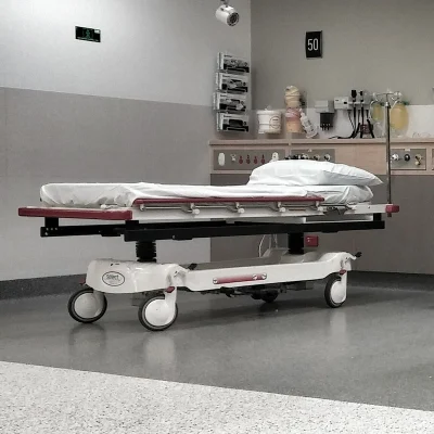 Comercio al por mayor de 5 pulgadas 125 mm de alta carga de la rueda de carro cama de Hospital Médico Caster