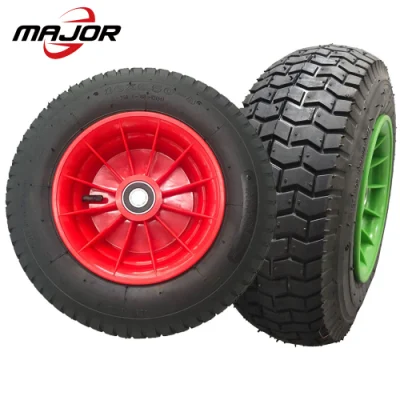 16X6.50-8 rueda neumática de remolque segadora de césped rueda de goma para pedal Vaya Kart