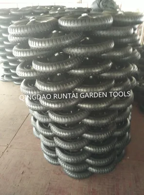  La alta calidad resistente barato Venta caliente Rueda de goma neumática para la carretilla de mano (3.25-8)