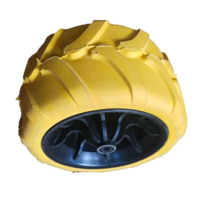 7 pulgadas ruedas neumáticas ruedas para carretilla de espumas de poliuretano ruedas