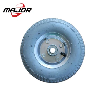  2.80/2.50-4 con rueda neumática para carritos de ruedas de caucho de neumático