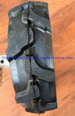  4.00-8 Rueda de goma neumática de alta calidad para vehículos agrícolas Micro-Tillage y una pequeña hierba Shredder
