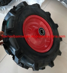 4.00-8 4.00-10 Rueda de goma de alta calidad con Tubeless utilizada para la Agricultura la máquina